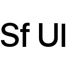 Sf UI Display Pro