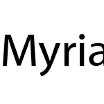 Myriad Web Pro