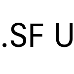 .SF UI Text Condensed