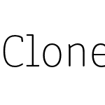 Clone Rounded Latn Th