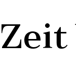 Zeit-Regular