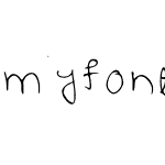 Myfont_aa