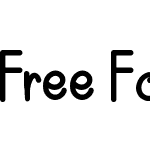 Free Font 02 by iyah