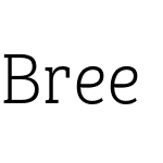 Bree Serif