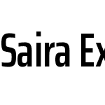 Saira ExtraCondensed