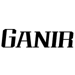 Ganirus ExpandedItalic