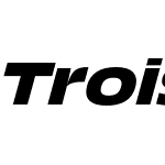 Trois Mille TRIAL Bold Italic