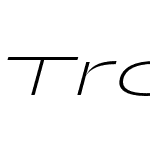 Trois Mille TRIAL Extralight Italic