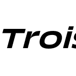 Trois Mille TRIAL Medium Italic