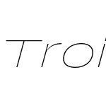 Trois Mille TRIAL Thin Italic