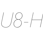 U8-HairlineItalic