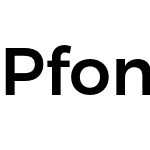 Pfont