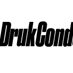 Druk Condensed