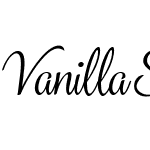 VanillaShotRegularItalicW00