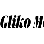 Gliko Modern Condensed M