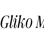 Gliko Modern Narrow M