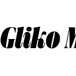 Gliko Modern Condensed M