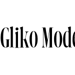 Gliko Modern Condensed L