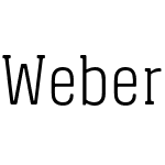 Weber Serif