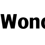 Wonder Sans Bold