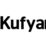 Kufyan Arabic Black