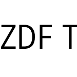 ZDF Type Cond