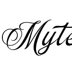 Myteri Script PERSONAL USE ONLY