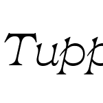 Tuppence Variable