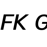 FK Grotesk SemiMono