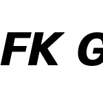 FK Grotesk SemiMono