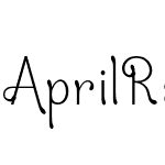 AprilRainBold