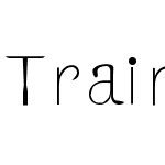 Traino Font