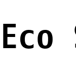 Eco Sans Mono