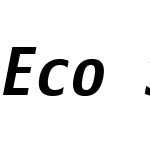 Eco Sans Mono