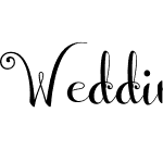 Wedding Font