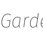 Gardenia-ThinItalic