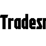 TradesmanExCondBlack-Regular