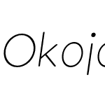 OkojoProDisplay-LightItalic