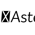 AsteriskSansPro-RegularItalic