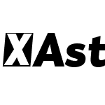 AsteriskSansPro-BlackItalic