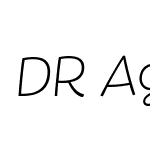 DRAguScript-ExtraLight