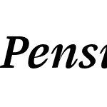 PensumPro-MediumItalic