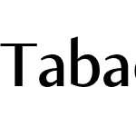 TabacGlamG4Medium-Regular