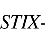 STIXItalic