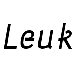 LeukW00-Italic