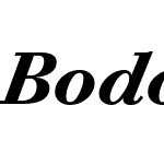 Bodoni PT Text