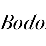 Bodoni PT Display