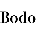 Bodoni PT Display