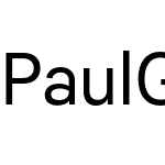 Paul Grotesk -Trail