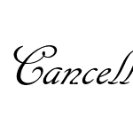 Cancellaresca Script